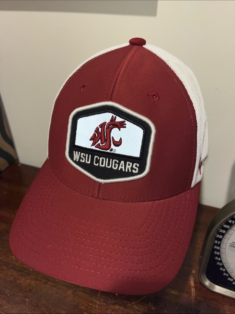 Wazzu WSU Washington sewn team state cougars SnapBack Zephyr Baseball cap hat